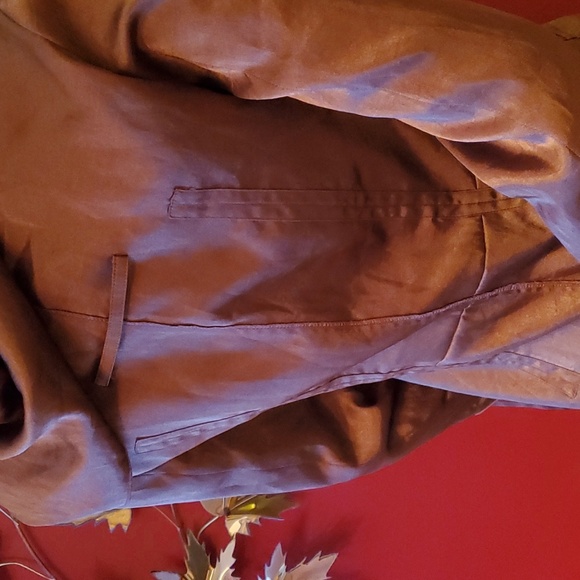 Svetlana 2 piece Skirt + Jacket Set Metallic Brown Bronze - BNWT - Picture 11 of 16